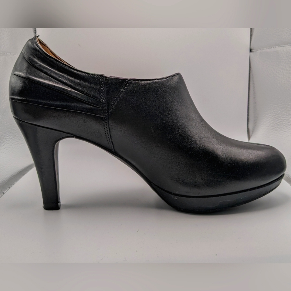 Clarks Black Ankle Booties